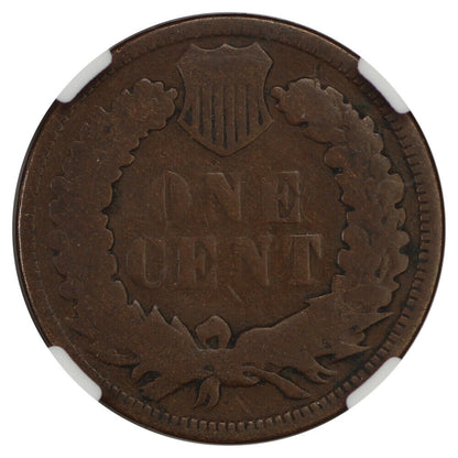 1872 1C NGC VG08 - Indian Cent - Semi-Key Date