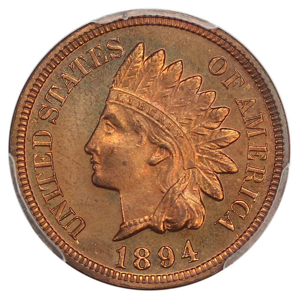 1894 1C PCGS PR66RB ex: D.L. Hansen