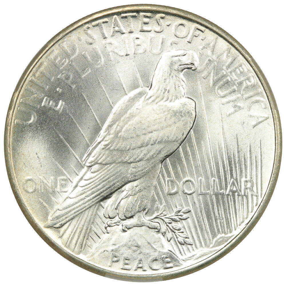 1935 $1 CACG MS66+ ex: D.L. Hansen/Ward T Miller Jr - Peace Dollar