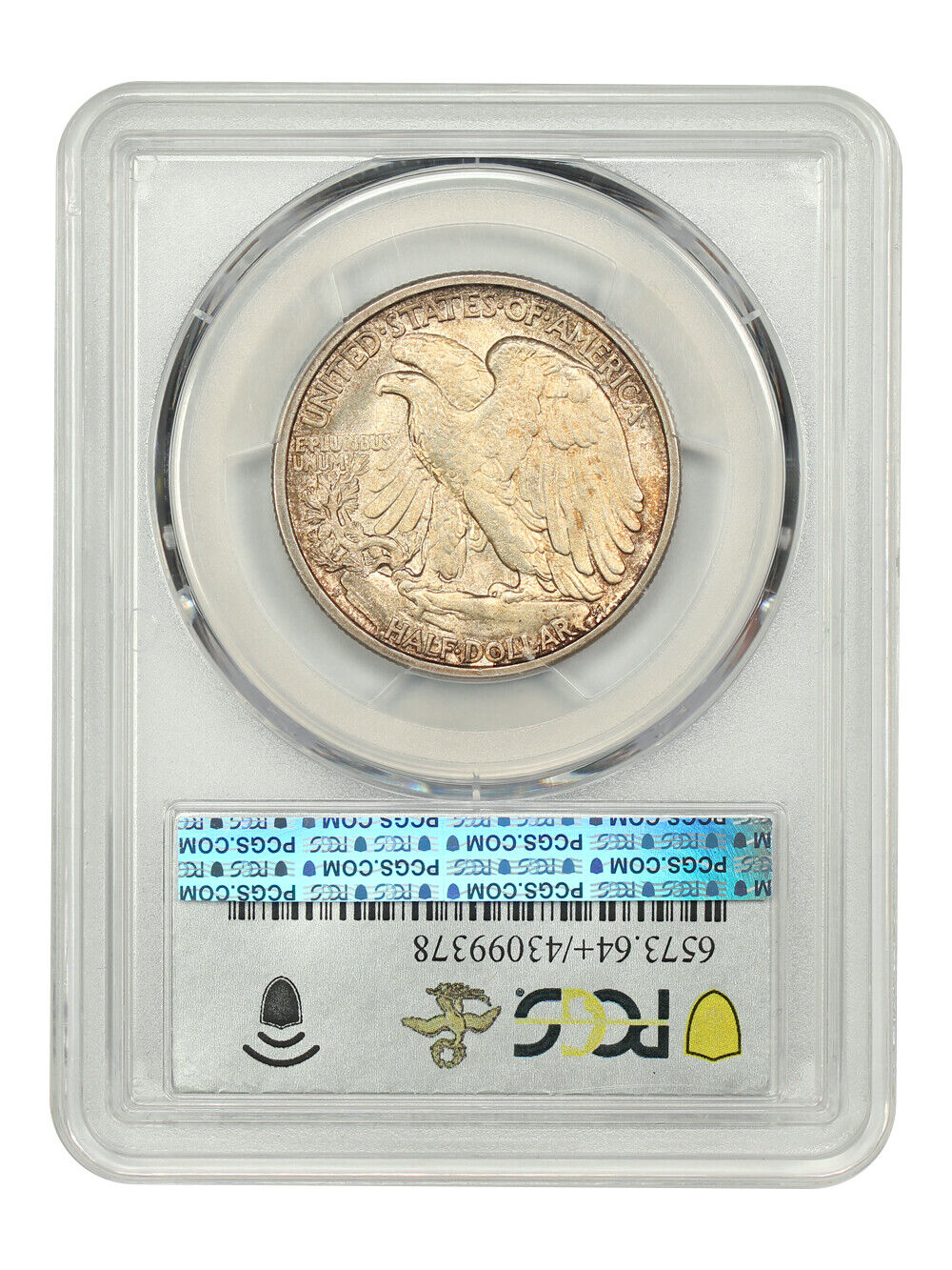 1917-S 50C PCGS/CAC MS64+ (Reverse)