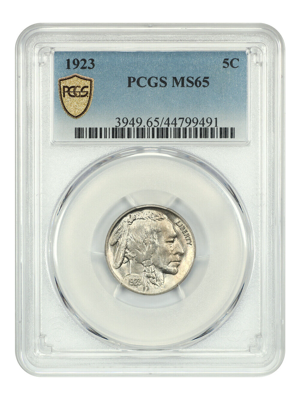 1923 5C PCGS MS65 - Buffalo Nickel