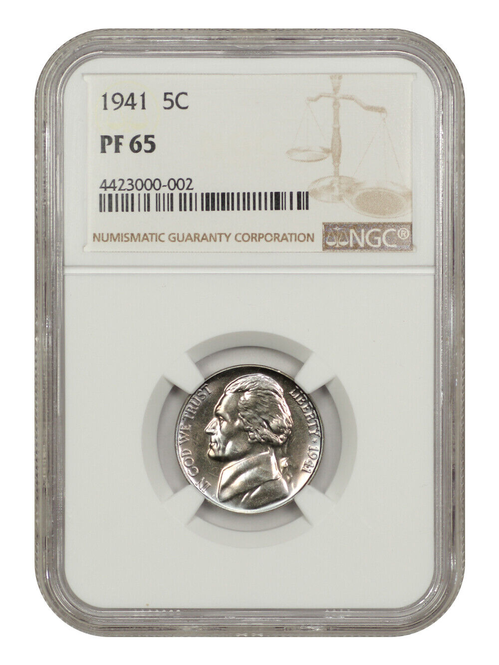 1941 5C NGC PR65