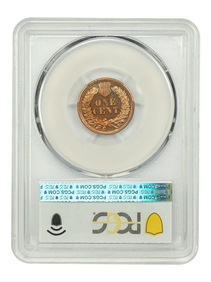 1867 1C PCGS PR64RD CAM - Indian Cent - Tough Date in Cameo