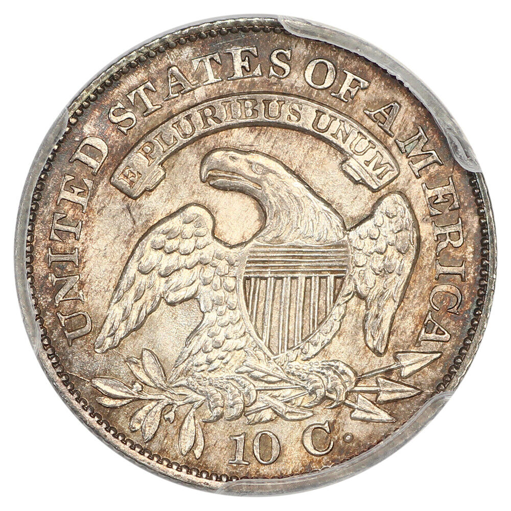 1831 10C PCGS MS65+ (JR-3) ex: D.L. Hansen