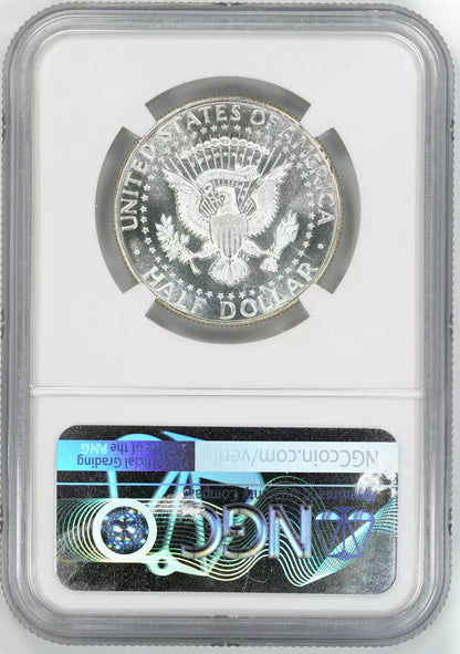 1966 SMS DDO KENNEDY HALF DOLLAR 50C FS-106 NGC CERTIFIED MS 69 MINT UNC (056)