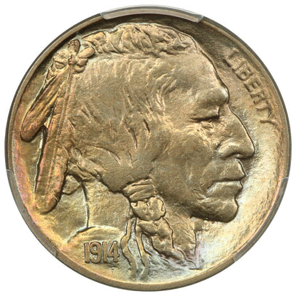 1914 5C PCGS MS67 - Buffalo Nickel