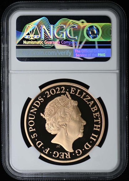 2022 G.Britain Fountain of Honour First Releases G5PND NGC PR70DCAM