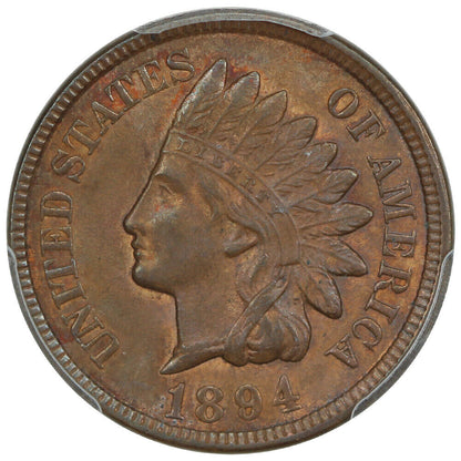 1894 1C PCGS MS63BN - Indian Cent - Better Date