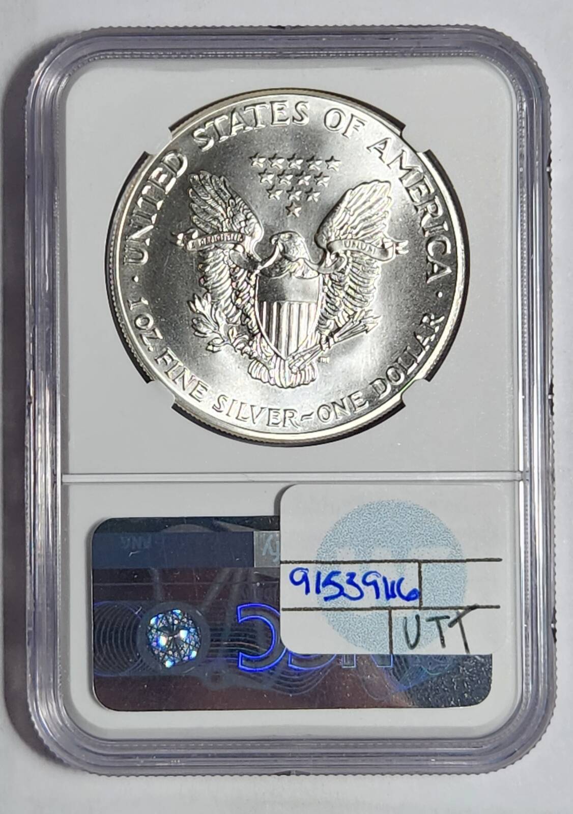 1986 S Silver Eagles NGC MS-70