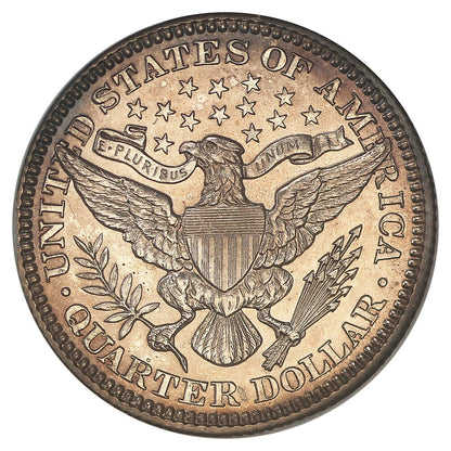 1902 25C NGC PR64 - Barber Quarter