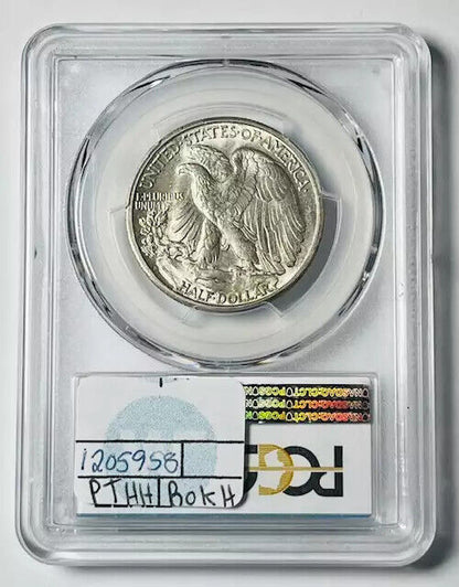 1929 S Walking Liberty Half Dollar PCGS MS-64