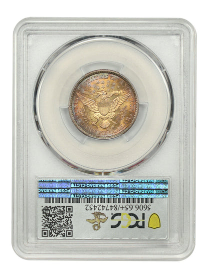 1893-S 25C PCGS/CAC MS65+ ex: D.L. Hansen - Barber Quarter