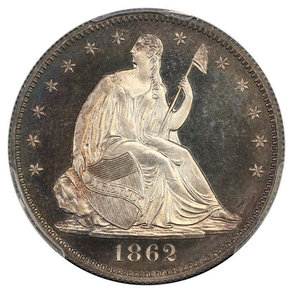 1862 50C PCGS PR66CAM ex: D.L. Hansen/Chrismor