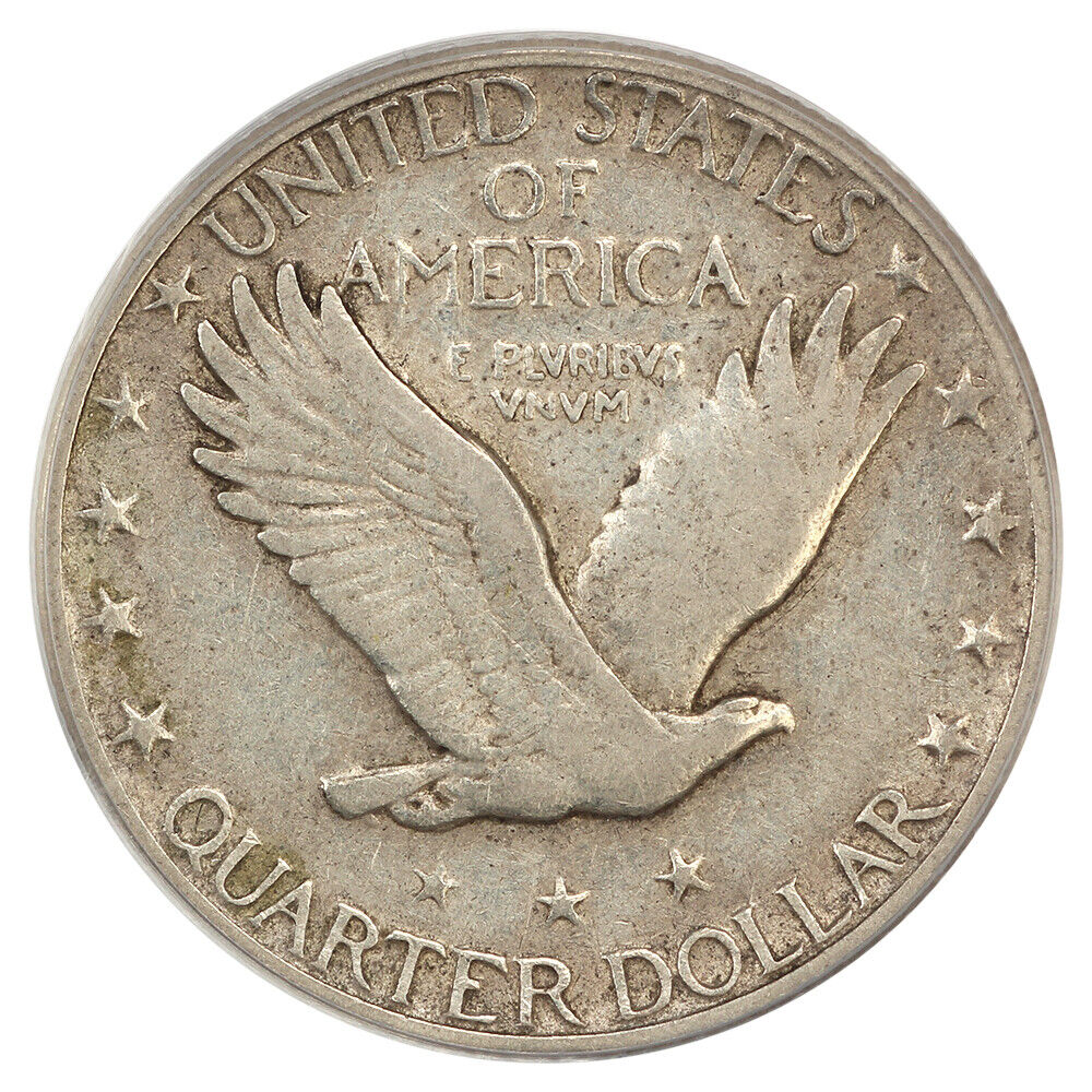1923-S 25C PCGS VF35 - Standing Liberty Quarter - Scarce Date
