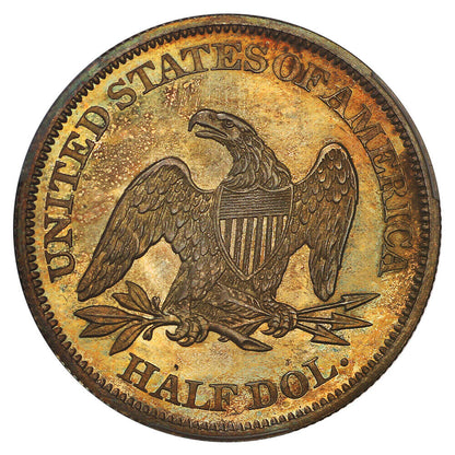 1865 50C PCGS PR66