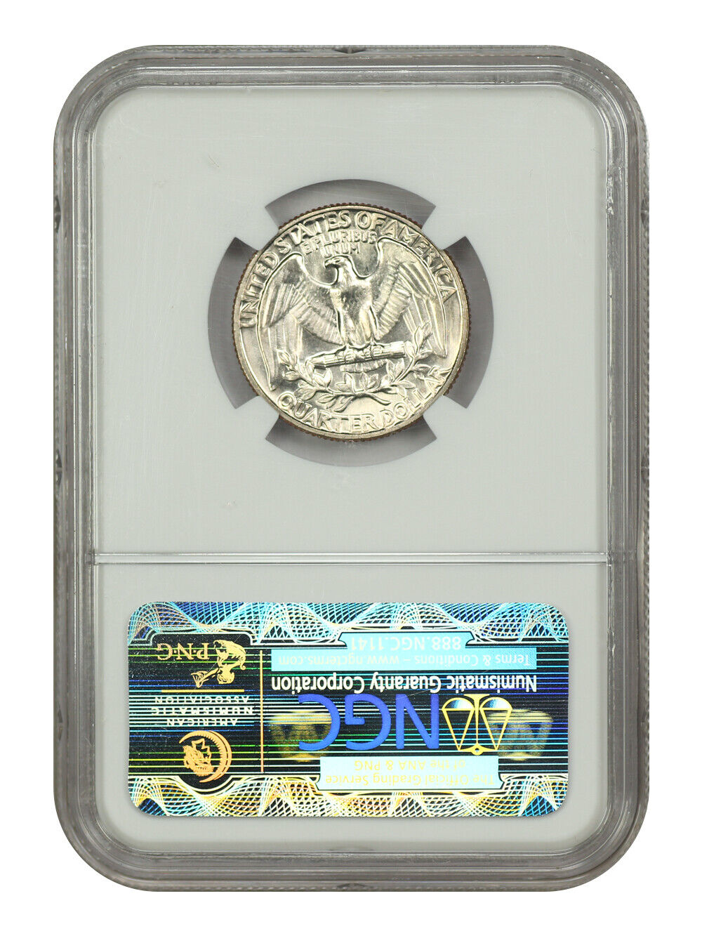 1972-D 25C NGC MS67 - Washington Quarter