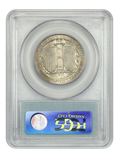 1936 50C Gettysburg PCGS/CAC MS66 - Classic Silver Commemorative