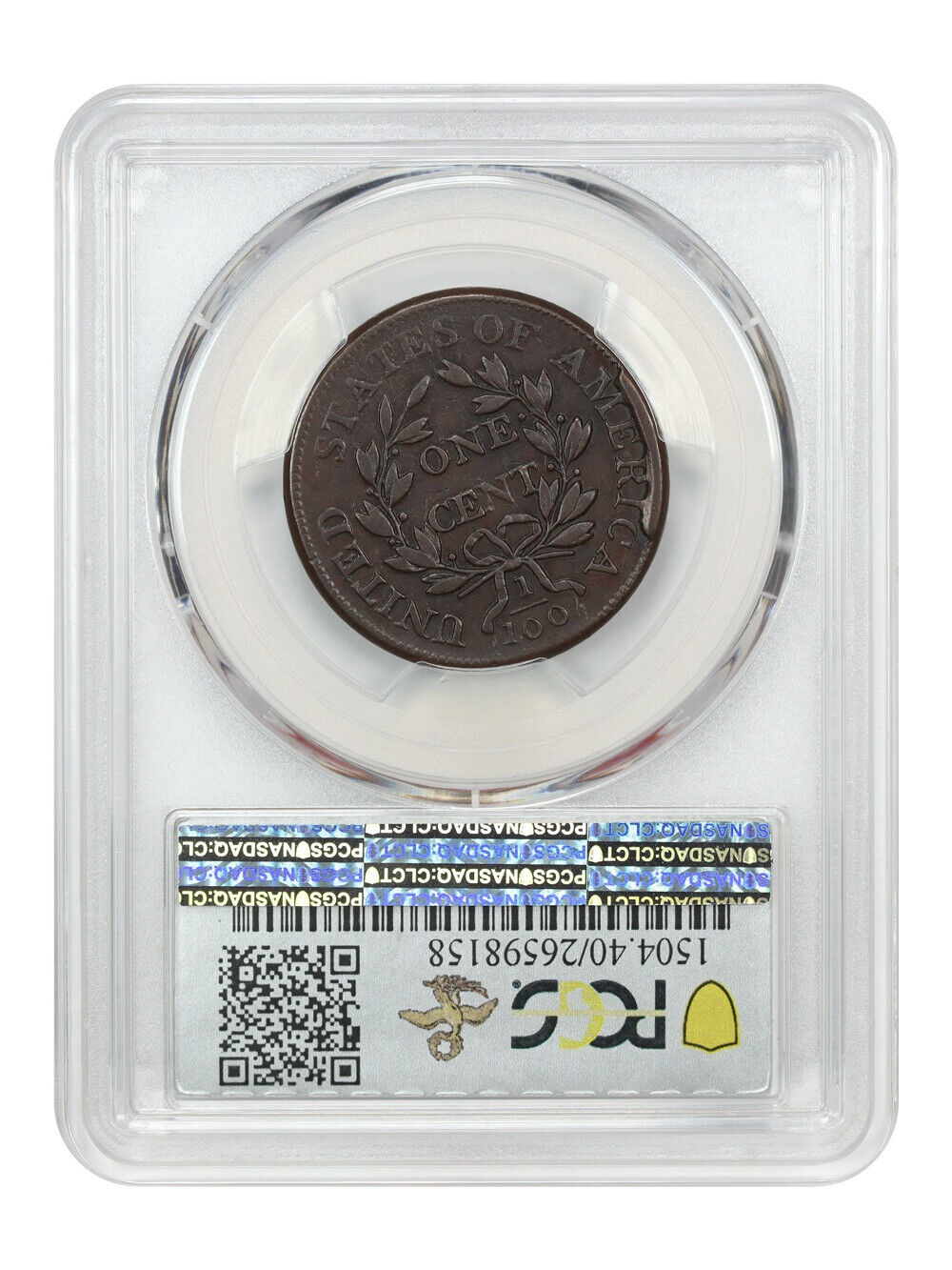 1804 1C PCGS XF40 ex: D.L. Hansen