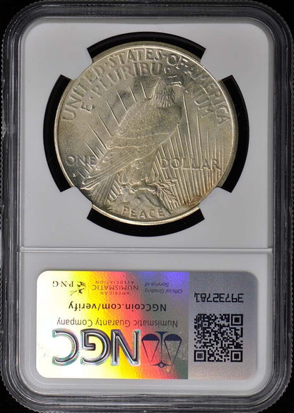 1934-S Peace Dollar S$1 NGC MS65