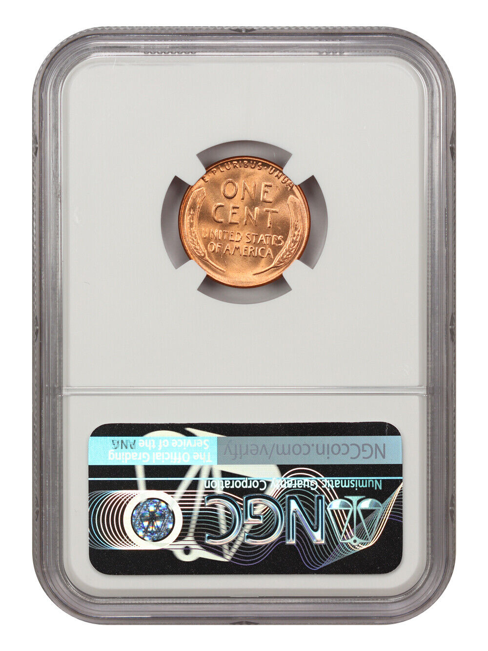 1956 1C NGC MS67RD - Lincoln Cent (Wheat Reverse)