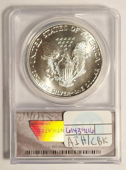 1986 P ANACS MS-70 - SILVER EAGLE - 2 COIN SILVER EAGLE LEGACY SET (1 COIN)