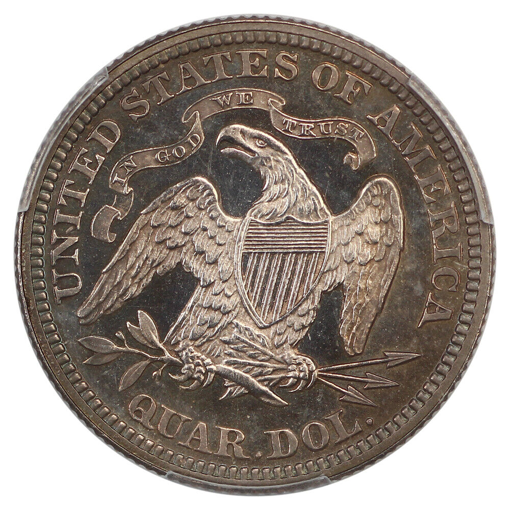 1875 25C PCGS PR66CAM