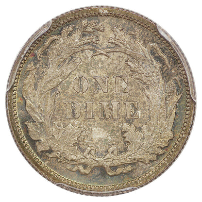 1890 10C PCGS/CAC MS66+ ex: D.L. Hansen