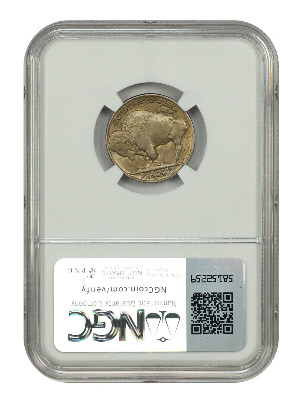 1916-D 5C NGC MS64 - Buffalo Nickel