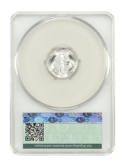 1937 10C CACG MS67+FB - Mercury Dime