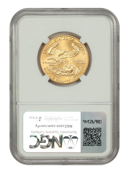 1991 $25 Gold Eagle NGC MS70 - $25 Gold Eagles