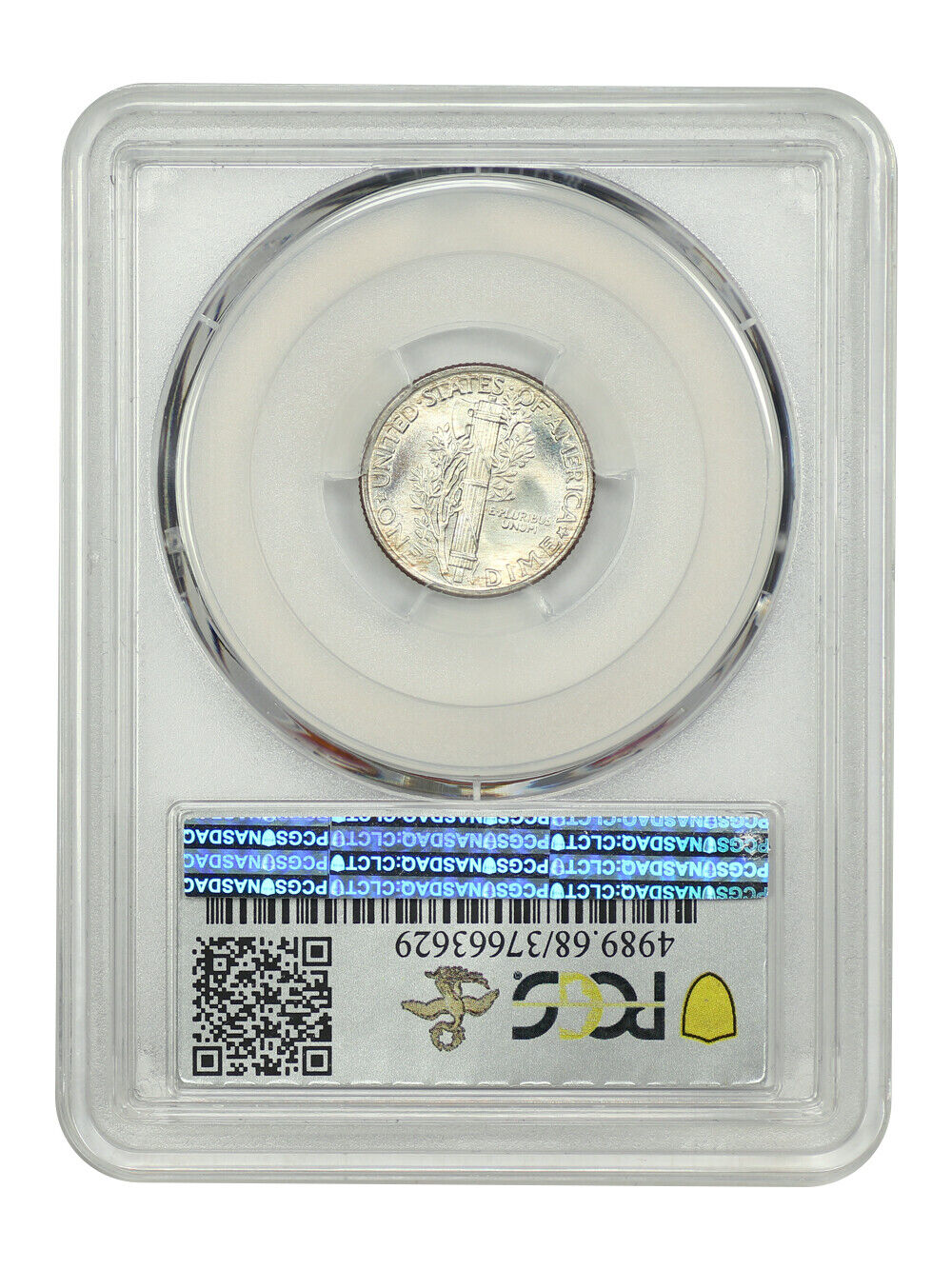 1934 10C PCGS MS68FB ex: D.L. Hansen