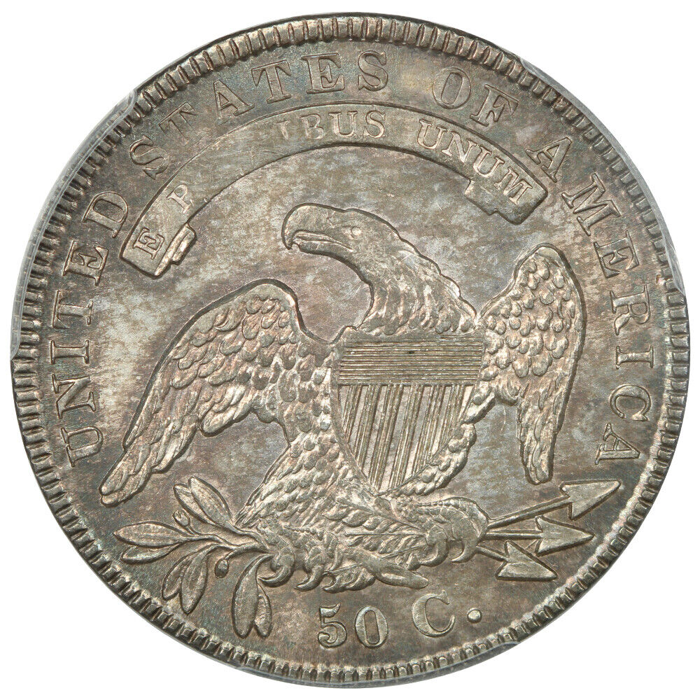 1836 50C PCGS MS64 (Lettered Edge) ex: D.L. Hansen