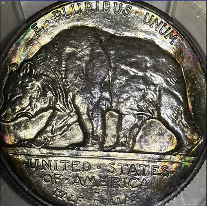 1925 S California PCGS MS-66 Rainbow Toning