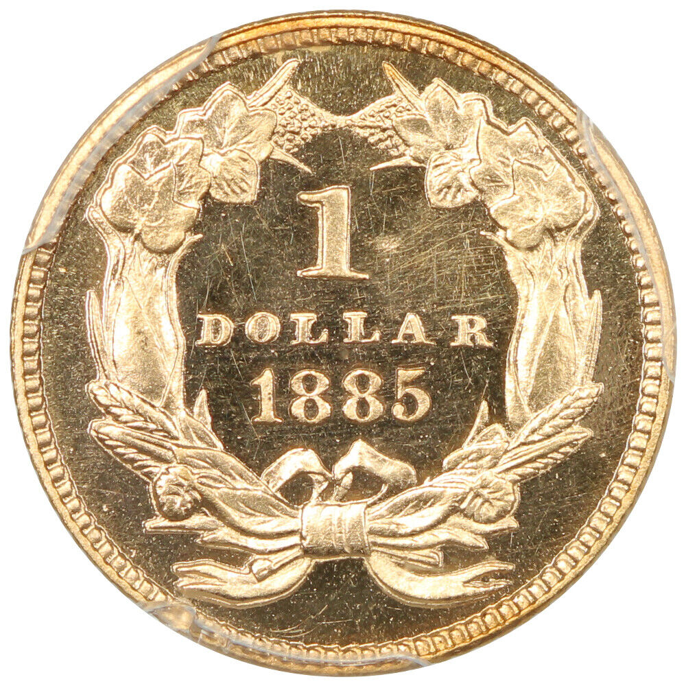 1885 G$1 PCGS PR66DCAM - Gold Dollar - Only Six Finer