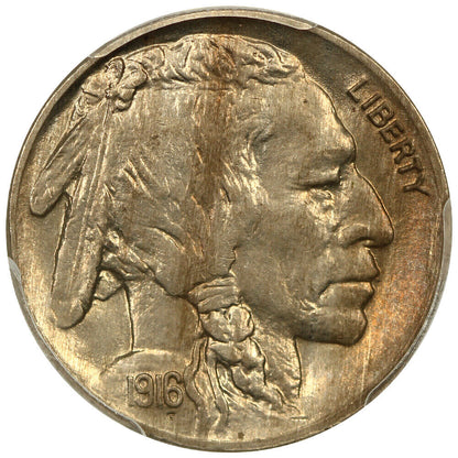 1916 5C PCGS MS64