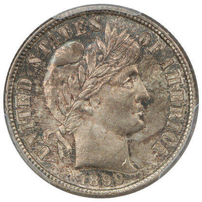 1899-S 10C PCGS MS66 ex: D.L. Hansen