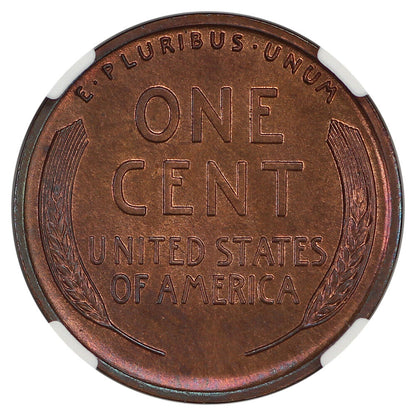 1915 1C NGC PR66RB - Lincoln Cent (Wheat Reverse)