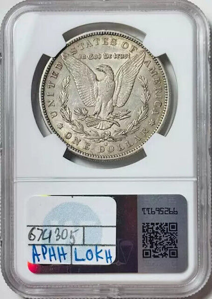 1892 S Morgan Silver Dollar NGC AU-53