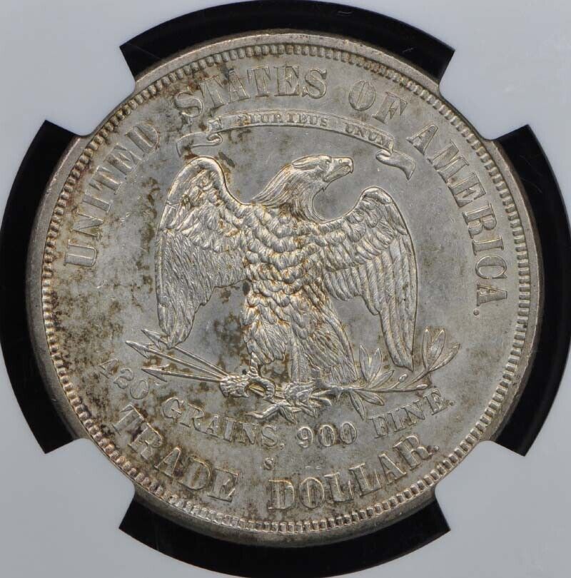 1873-S Trade Dollar T$1 NGC MS63