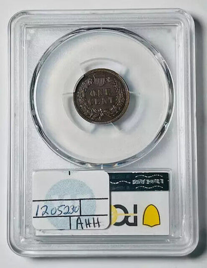 1909 P Small Cents Indian Head Penny PCGS PR-63 BN Proof