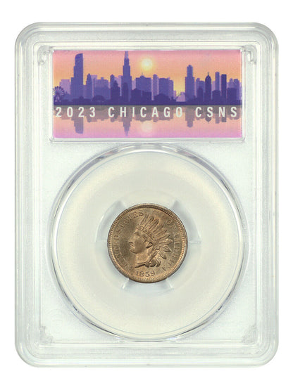 1859 1C PCGS MS65