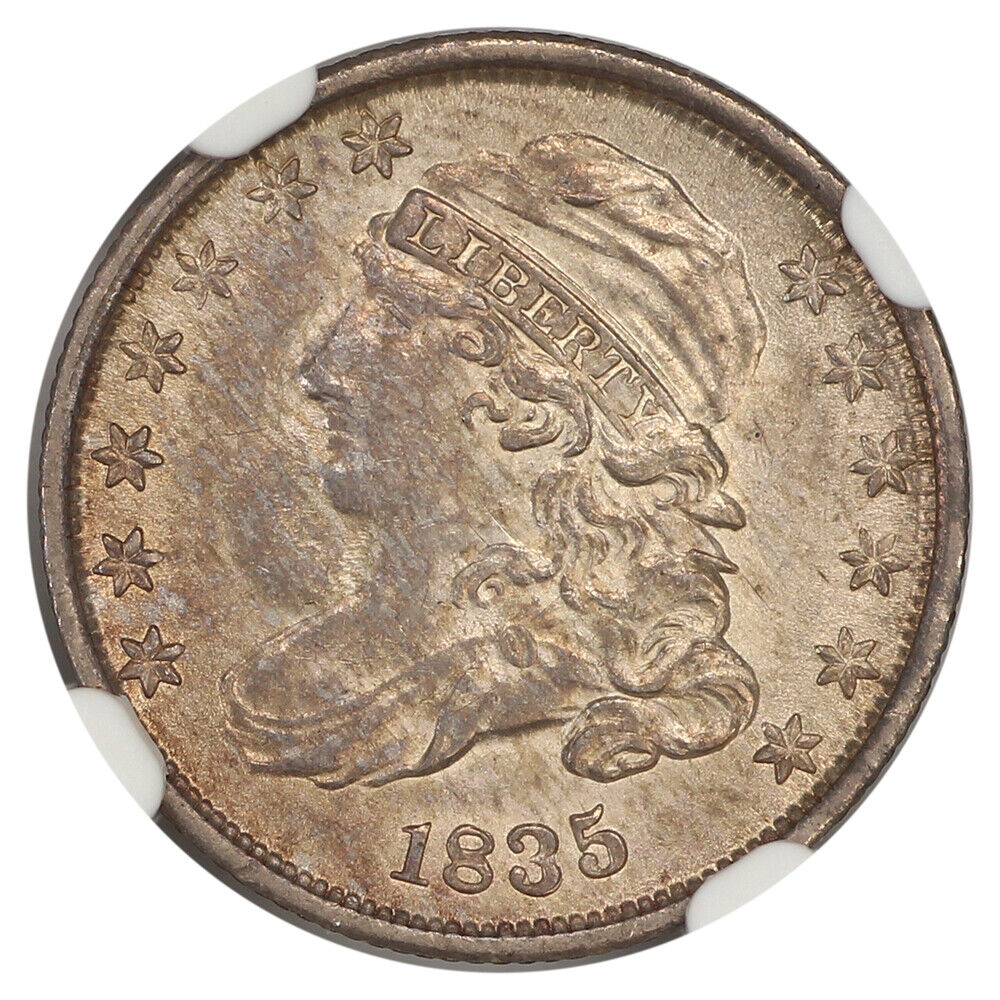 1835 10C NGC MS62 - Capped Bust Dime