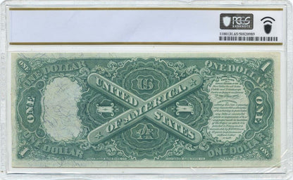 1875 $1 Legal Tender Note FR#26 PCGS Banknote Gem 65 PPQ