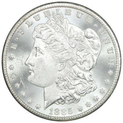 1885-CC $1 CACG/GSA MS64 (Box & COA) - Morgan Dollar - Better CC-Mint Issue