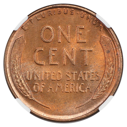 1934-D 1C NGC MS67RD - Lincoln Cent (Wheat Reverse)