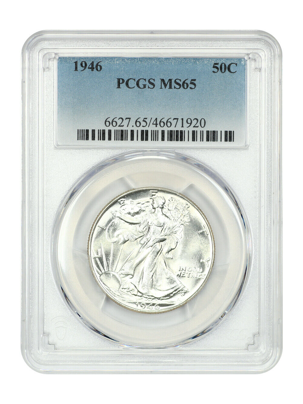 1946 50C PCGS MS65