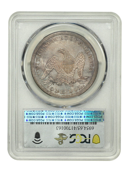 1864 $1 PCGS MS65