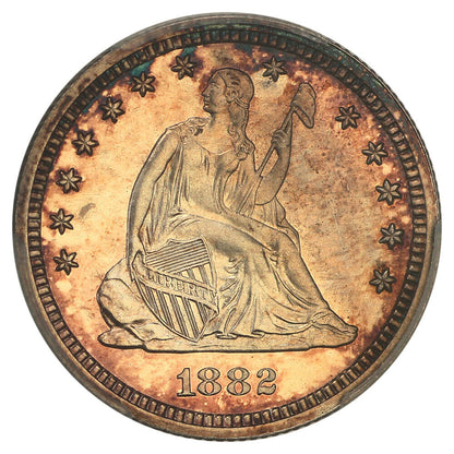 1882 25C PCGS PR66CAM ex: D.L. Hansen