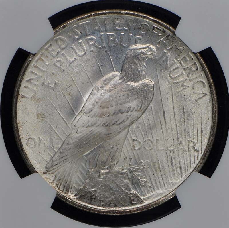 1922 Peace Dollar S$1 NGC MS67