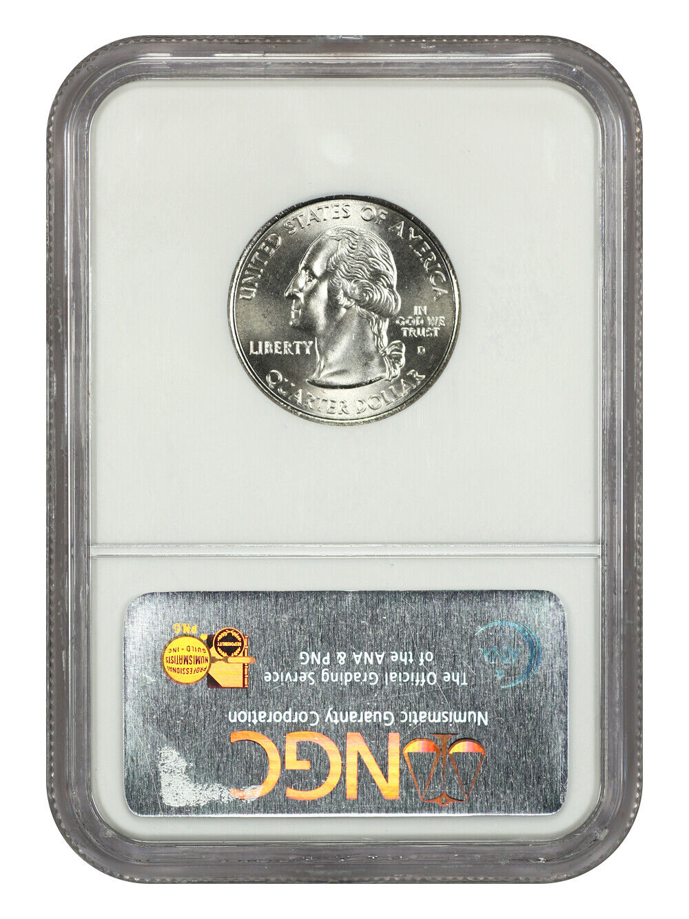 2004-D 25C Florida NGC MS68 - Washington 50 States Quarters